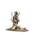 Brass Superfine Mahakali Idol | 6.5" Intricate Art | 800g Sacred Masterpiece | Divine Temple Beauty | Jaipurio